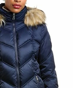 Nautica Short Quilted Coat Women -Nautica Store 1411473845 RLLD 4