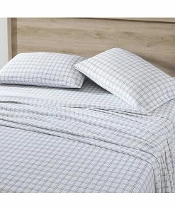Nautica Fleetville Cotton Flannel Sheet Set Home