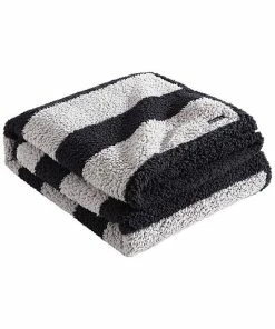 Nautica Lawndale Sherpa Reversible Throw Blanket Home