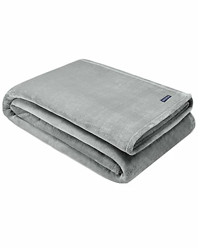 Nautica Solid Ultra Soft Plush Grey Throw Home 3 Nautica Solid Ultra Soft Plush Grey Throw Home