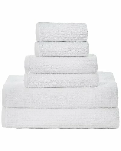 Nautica Brookwater Cotton 6-Piece Towel Set Home 3 Nautica Brookwater Cotton 6-Piece Towel Set Home