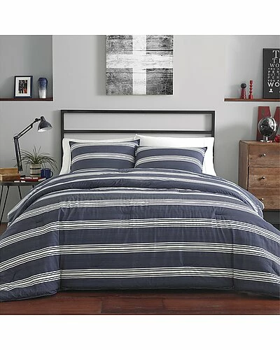 Nautica Craver 100% Cotton Duvet Cover Set Home 3 Nautica Craver 100% Cotton Duvet Cover Set Home