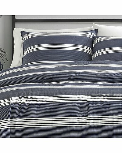 Nautica Craver 100% Cotton Duvet Cover Set Home 4 Nautica Craver 100% Cotton Duvet Cover Set Home - Image 2