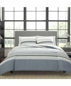 Nautica Lansier 100% Cotton Duvet Cover Set Home