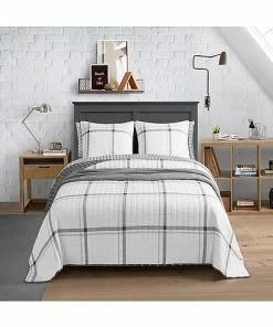 Nautica Fleetville Of Cotton Reversible Quilt Set Home