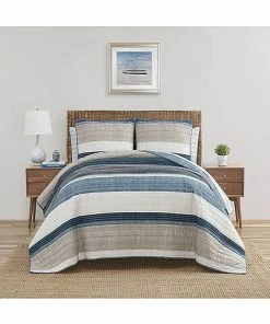 Nautica Ridgeport Of Cotton Reversible Quilt Set Home