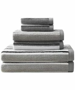 Nautica Agonda Stripe Cotton Terry 6pc Towel Set Home