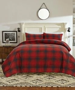 Nautica Jeans Co Brighton Red Comforter Set Home