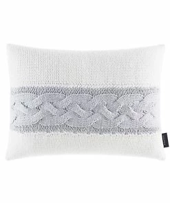 Nautica Jeans Co Claridge Stripe Knit Throw Pillow Home