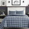 Nautica Jeans Co Pinecrest Charcoal Comforter Set Home