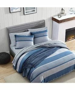 Nautica Linden Fleece Comforter Bedding Set Home