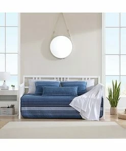 Nautica Coveside 100% Cotton Quilted Daybed Cover Set Home