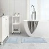 Nautica Peniston Solid 100% Cotton Tufted Set Of 2 Bath Rugs Home -Nautica Store 3030466089 RLLD 1