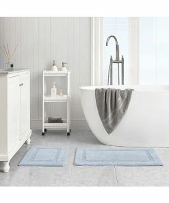 Nautica Peniston Solid 100% Cotton Tufted Set Of 2 Bath Rugs Home