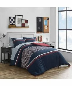 Nautica Mineola 100% Cotton Bed Set Home