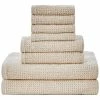 Nautica Oasis Solid 100% Cotton Terry 8 Piece Towel Set Home -Nautica Store 3030466116 RLLD 1