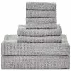 Nautica Oasis Solid 100% Cotton Terry 8 Piece Towel Set Home -Nautica Store 3030466118 RLLD 1