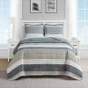 Nautica Ridgeport 100% Cotton Reversible Quilt Set Home