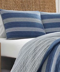 Nautica Saltmarsh Blue Quilt Set Home -Nautica Store 3030516826 RLLD 2