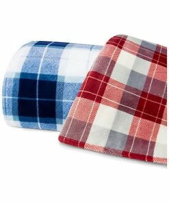 Nautica Bluff Plaid Blanket Home -Nautica Store 3030700800 RLLD 4