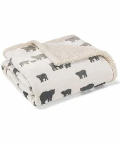 Nautica Bear Village Ivory Throw Home