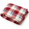 Nautica Bluff Plaid Grey Blanket Home -Nautica Store 3030948461 RLLD 1