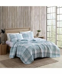 Nautica Coal Creek 3Pc Pebble Quilt Set Home