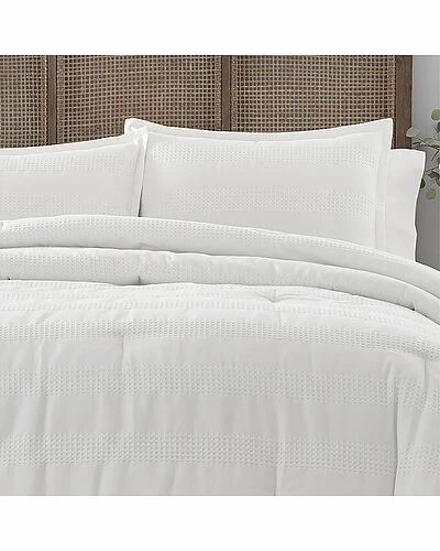 Nautica Hampton 3Pc White Comforter Set Home 4 Nautica Hampton 3Pc White Comforter Set Home - Image 2