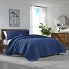 Nautica Haverhill Solid 3Pc Navy Quilt Set Home
