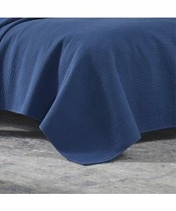 Nautica Haverhill Solid 3Pc Navy Quilt Set Home -Nautica Store 3030948502 RLLD 3