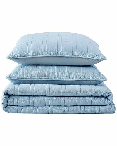 Nautica Jasper Trail 3Pc Blue Quilt Set Home 6 Nautica Jasper Trail 3Pc Blue Quilt Set Home - Image 4
