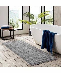 Nautica Logan Chrome Bath Rug Home