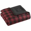 Nautica Mountain Plaid Red Throw Home -Nautica Store 3030948556 RLLD 1