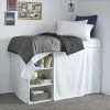 Nautica Solid White Bed Skirt Home -Nautica Store 3030948559 RLLD 1