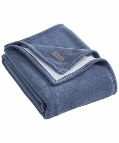 Nautica Reversible Solid Dusted Throw Home