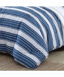 Nautica Vintage Crew Stripe 3Pc Blue Comforter Set Home 8 Nautica Vintage Crew Stripe 3Pc Blue Comforter Set Home -Nautica Store 3030948635 RLLD 3