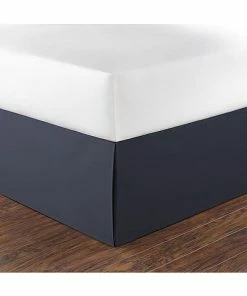 Nautica Solid Cotton Tailored Bedskirt Home