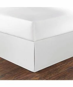 Nautica Solid Cotton Tailored Bedskirt Home