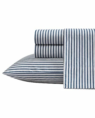Nautica Harmead Cotton Percale Sheet Set Home 4 Nautica Harmead Cotton Percale Sheet Set Home - Image 2