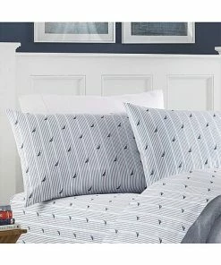 Nautica Audley 4Pc Blue Sheet Set Home