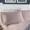 Nautica Coleridge Stripe 4Pc Red Sheet Set Home -Nautica Store 3033948478 RLLD 1