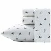 Nautica Fishing Flies 3Pc Multi White Sheet Set Home -Nautica Store 3033948493 RLLD 1