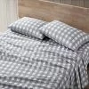 Nautica Lakehouse Plaid 4Pc Gingham Sheet Set Home