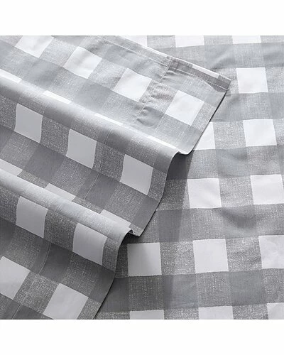 Nautica Lakehouse Plaid 4Pc Gingham Sheet Set Home 6 Nautica Lakehouse Plaid 4Pc Gingham Sheet Set Home - Image 4