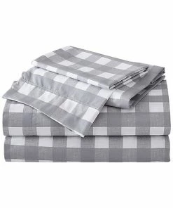 Nautica Lakehouse Plaid 4Pc Gingham Sheet Set Home 11 Nautica Lakehouse Plaid 4Pc Gingham Sheet Set Home -Nautica Store 3033948538 RLLD 5
