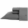 Nautica T200 Solid 4Pc Grey Sheet Set Home -Nautica Store 3033948560 RLLD 1
