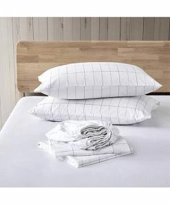 Nautica Northern Plaid 4Pc Grey Sheet Set Home -Nautica Store 3033948562 RLLD 6