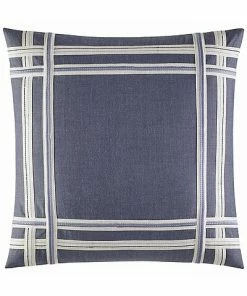 Nautica Fairwater Medium Blue Throw Pillow Home