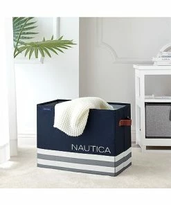 Nautica Folded Rectangle Bin Home 9 Nautica Folded Rectangle Bin Home -Nautica Store 3050246955 RLLD 4