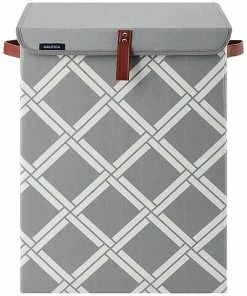 Nautica Folded Hamper With Lid Home